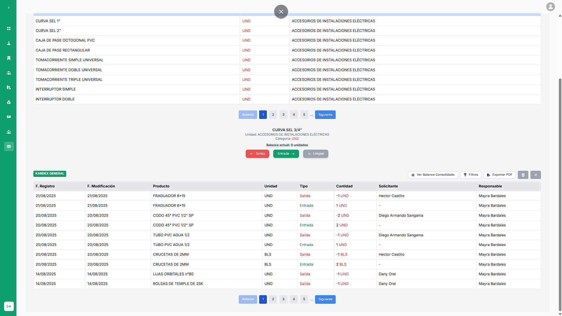 Cuaderno de obra con fotos (escritorio)