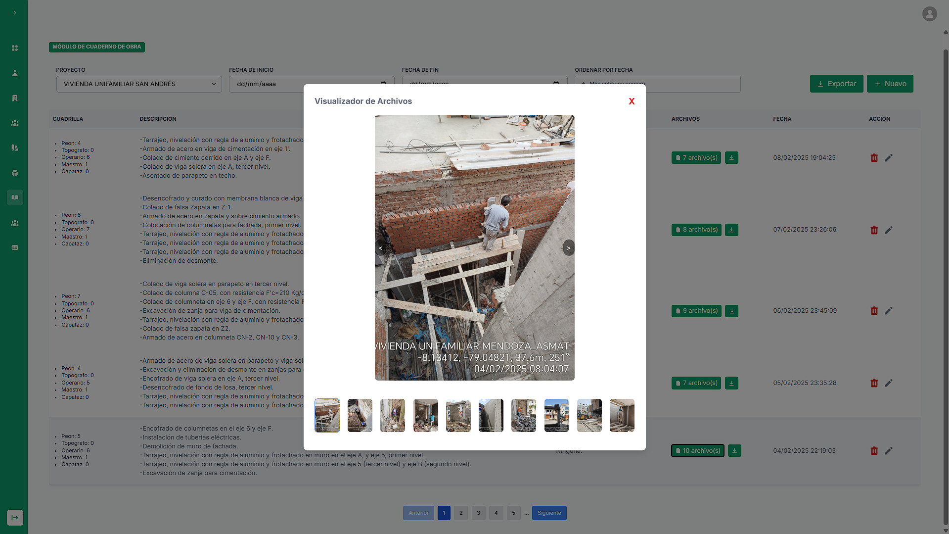 Gestión de almacén (escritorio)
